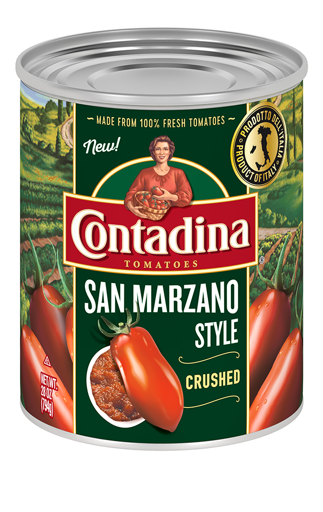 San Marzano Style Crushed Canned Tomatoes Contadina®